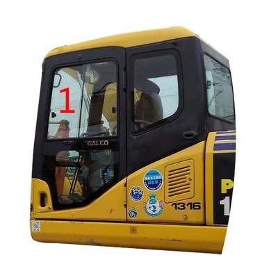 Van het de Cabineglas van Daewoo KOMATSU van de de Linkerkantpositie de Helling NO.1 5mm dik
