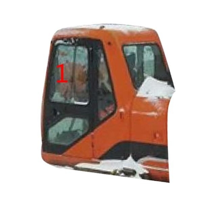 Dx220lc-7 dx225lc-9 DOOSAN het Glas verliet Helling Zijpositieno.1 Aangemaakt Graafwerktuig Cab Glass