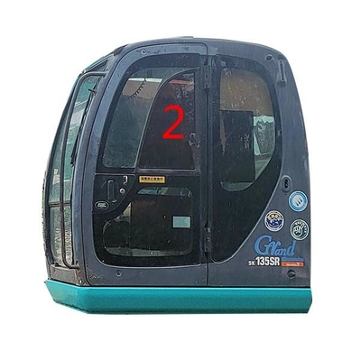 Het Windscherm van de PUNTkobelco Mini Digger Glass Replacement Left Side Positie NO.2