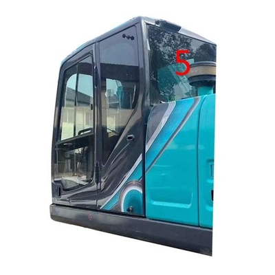 Het witte KOBELCO-van het de Positieno.5 Windscherm van Graafwerktuigglass back side Aangemaakte Glas Helling