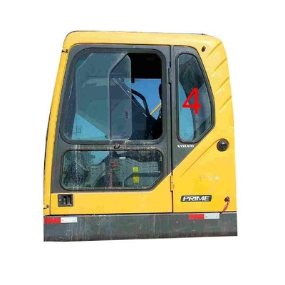EC360B de Achterkantpositie No.4 van VOLVO Mini Digger Glass Replacement Windshield Left
