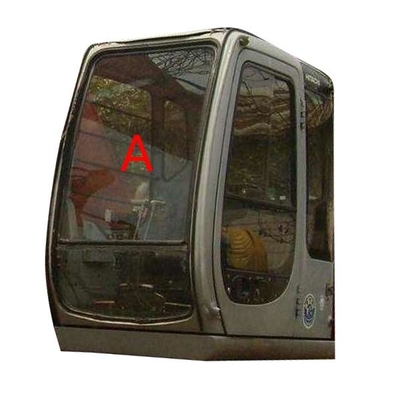 OEM HITACHI Graafwerktuig Glass Front Up Windshield Window Glass