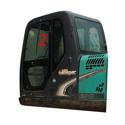 Sk230-6 SK-6 Windscherm van de SK-8 Graafwerktuig het Door Window Replacement Verlaten Rechte Zijpositie NO.2