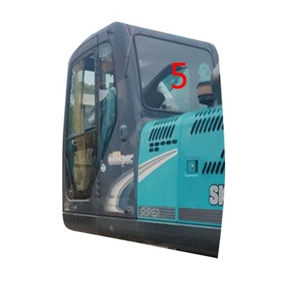 SK-6 SK-8 sk230-6 KOBELCO van de de Achterkantpositie NO.5 van Graafwerktuigglass left door het Aangemaakte Glas Windscherm
