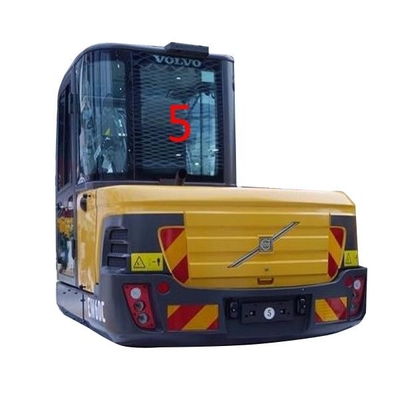 Groene van EW60C VOLVO Zijno.5 FCC van het Graafwerktuigglass replacement back