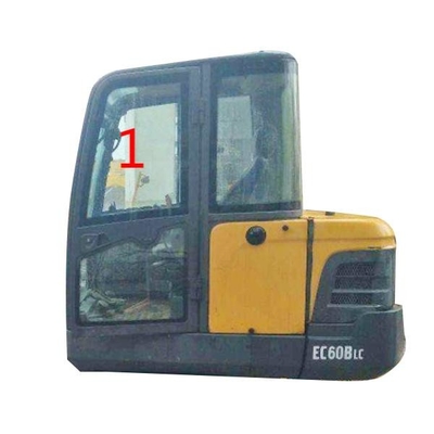 EC60 VOLVO-de Linkerkantpositie NO.1 van het Windschermglas Bestand Buigen