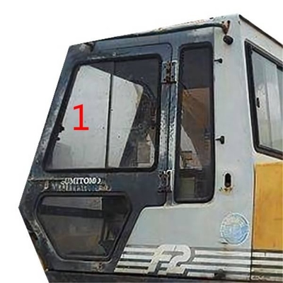 Van de het Glasbouw van SH280 S280 de Windscherm Aangemaakte van de de Machinecabine Linkerdeur
