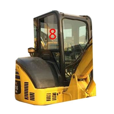 Van het Graafwerktuigwindow replacement right van PUNTkomatsu PC55MR de Zijpositie No.8