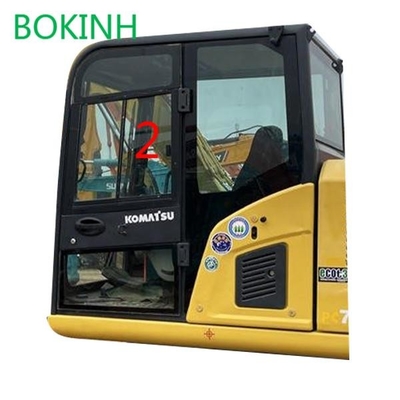 Pc60-8 pc70-8 Verlaten Aangemaakte het Windschermvervanging KOMATSU van Graafwerktuigcab glass for