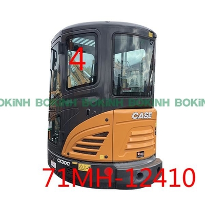 71MH-12410 Achter de Positieno.4 Aangemaakt Glas van Hyundai Front Glass Window Left Door
