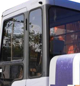 4457176 HITACHI van de de Linkerdeur het Lagere Positie van Graafwerktuigglass cab window Aangemaakte Glas NO.3
