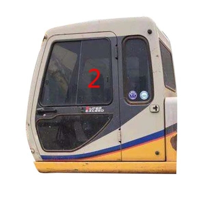 Het Aangemaakte Glas van KATO Digger Window Replacement Left Side Windscherm