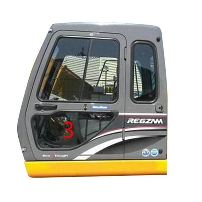 De Positieno.3 OEM van graafwerktuigCabin KATO Glass Left Door Lower