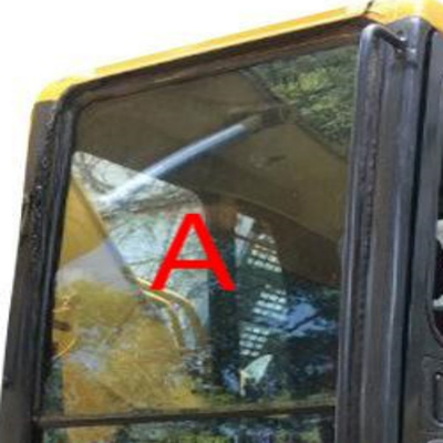 Geen van het de Cabineglas van Gatenkomatsu Graafwerktuig Front Windscreen Glass