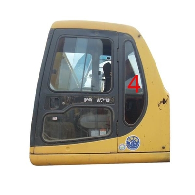 Positie No.4 van de cabine de Windscherm Aangemaakte Glas Verlaten Achterkant