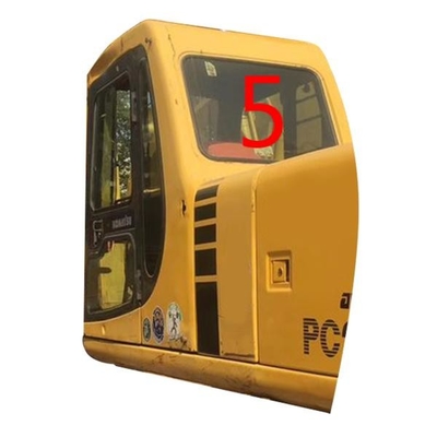 580mm Hoogte 5mm de Dikke van het de Cabineglas van KOMATSU Achterkant NO.5