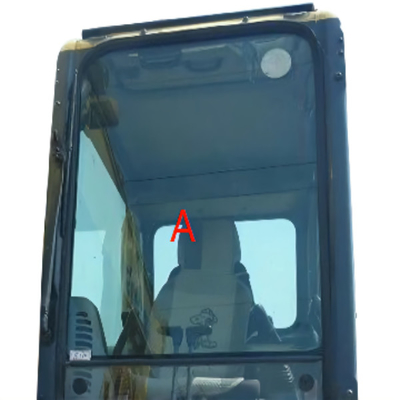 1015mm wijd 5mm Dik KOMATSU Cabineglas Aangemaakt Windscherm Front Glass