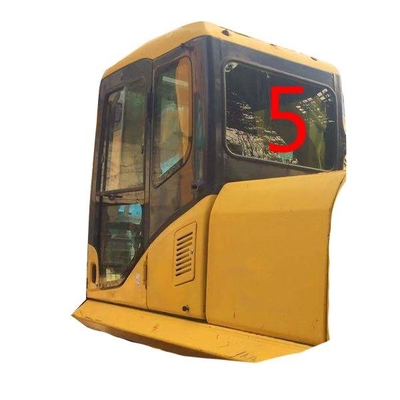 520mm boog het Brede KOMATSU Graafwerktuig Cabin Back Side van het Cabineglas Aangemaakt Glas