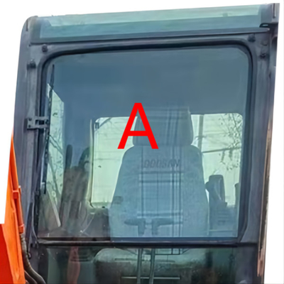 Dx60-9 DX60W-Graafwerktuig Cab Glass Front Up Position een Windscherm