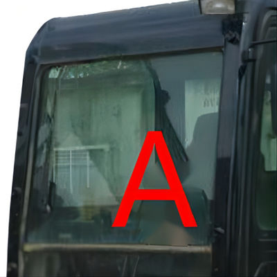 De Cabineglas Wit Front Windscreen Glass van E307E CAT307E CATERPILLAR