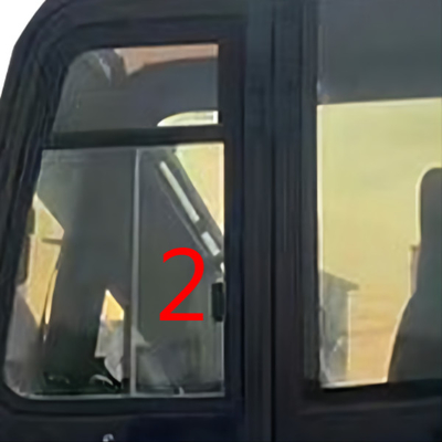 Van het Graafwerktuigdoor window replacement CATERPILLAR van E307E CAT307E de Linkerkant Rechte Positie NO.2
