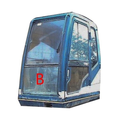 FCC Graafwerktuig Front Glass Replacement 820mm Brede 490mm Hoogte