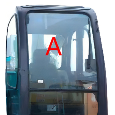 Aangemaakt Windschermkobelco Graafwerktuig Glass Front Up Position A