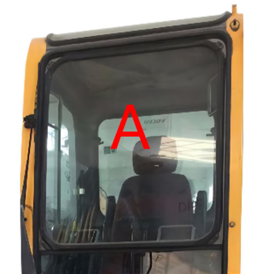 Het Windschermglas Aangemaakte Voorruit Front Up Position A van EW55C EC55C VOLVO