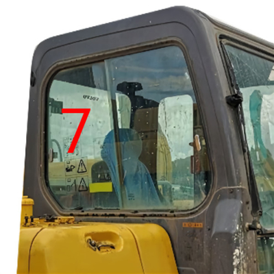 Van de het Glasrechterkant van VOLVO de Windscherm Aangemaakte Positie NO.7