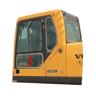 EC240B VOLVO-het Graafwerktuig Cabin 5mm van het Windschermglas Aangemaakt Glas