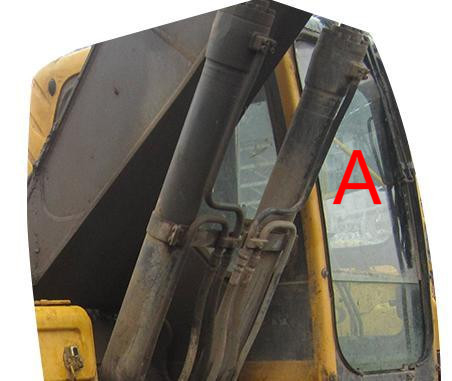 Van het het Windschermglas van EC210B EC360B VOLVO van de de Bouwmachine de Cabine Front Up