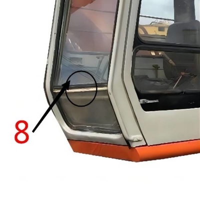 Ex-1 ex120-1 ex200-1 HITACHI-de Positieno.8 Aangemaakt Glas van Graafwerktuigglass right side