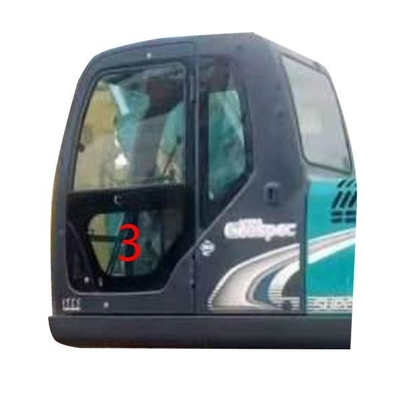 SK-6 SK-8 sk230-6 SK50 KOBELCO de Lagere Groene Positie NO.3 van Graafwerktuigglass left door