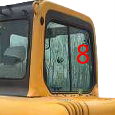 Van het Graafwerktuigwindshield right side van RoHSvolvo de Positie No.8