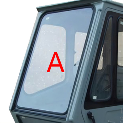 Bouwmachine KATO Glass Front Up Position een Windscherm