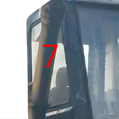 OEM van Windscreen Replacement SUMITOMO van het rechterkantgraafwerktuig