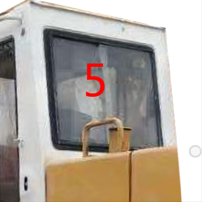 Het buigen van Bestand Windscherm Aangemaakt Glasgraafwerktuig Cabin Back Side NO.5