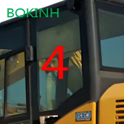 Pc60-8 pc70-8 KOMATSU Bestand Temperatuur van de de Linkerkantpositie NO.4 van de Glascabine de Achter