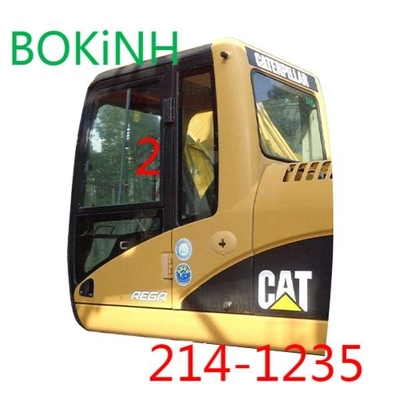 214-1235 CATERPILLAR-Zij Recht de Positieno.2 Aangemaakt Glas van Graafwerktuigglass cab left