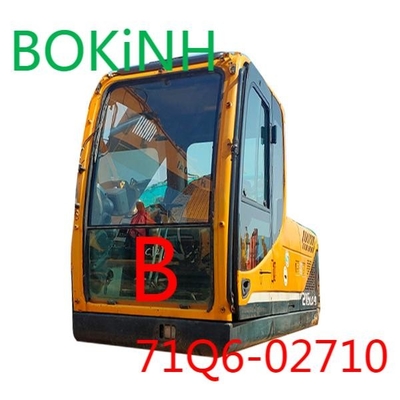 71Q6-02710 HYUNDAI-het Windscherm van Graafwerktuigcab tempered glass Front Lower Position B