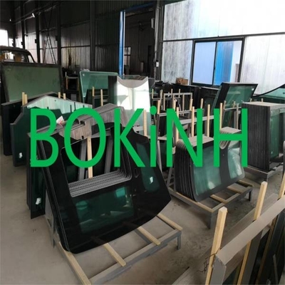 71M8-01441 het Graafwerktuig Cab Window Tempered van HYUNDAI Front Glass Lower Position B