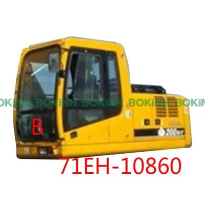 71EH-10860 het Graafwerktuig Cab Window Tempered van HYUNDAI Front Glass Down Position B