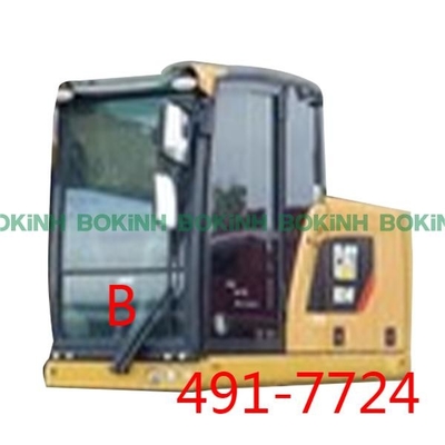 491-7724 CATERPILLAR-het Aangemaakte Glas van Graafwerktuigwindow glass Front Down B